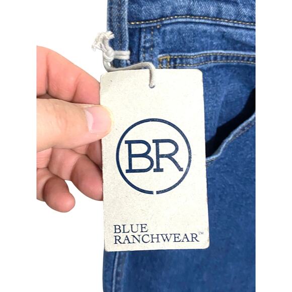 Blue Ranchwear Buckaroo Mid Rise Bootcut Jeans Mens 36 x 30 Western Cowboy NWT - Picture 4 of 11